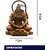 Tiny Shiny Tail Hanuman Ji Murti Statue for Car Dashboard Hanuman Idol Dhyan Mudra Meditation Bajrangbali Bhagwan for Ho