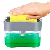 Hathrasmart Liquid 2 in 1 Soap Dispenser for Kitchen and Sink Accessor..