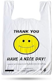 Daily Use Bag Gift Bag Completely Eco Friendly Bag Pack Of 50 Piece - Fabric Open Top White