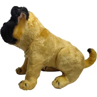                       Toy Pug  Cuddle  The Pocket-Sized Pug Pal (16 cm) Toy                                              