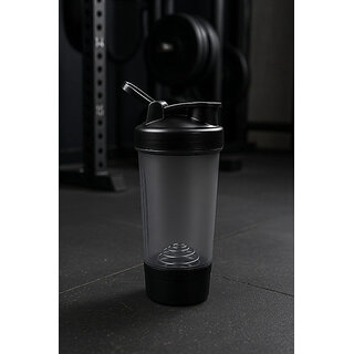 hathras mart GYM PRO SHAKER BOTTLE 500ML 500 ml Bottle(Pack of 1, Multicolor, Plastic)