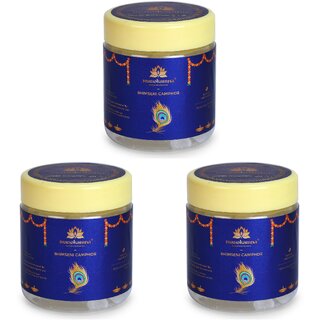 Manokamna Bhimseni Camphor Traditional Remedy with Spiritual Essence Strong Aroma for Healing and Puja (50gm Pack of 3) Manokamna Bhimseni Camphor Traditional Remedy with Spiritual Essence Strong Aroma for Healing and Puja (50gm Pack of 3)