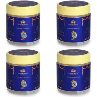 Manokamna Bhimseni Camphor Traditional Remedy with Spiritual Essence Strong Aroma for Healing and Puja (50gm Pack of 4) Manokamna Bhimseni Camphor Traditional Remedy with Spiritual Essence Strong Aroma for Healing and Puja (50gm Pack of 4)