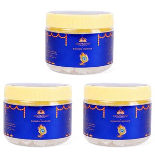 Manokamna Bhimseni Camphor Traditional Remedy with Spiritual Essence Strong Aroma for Healing and Puja (100gm Pack of 3) Manokamna Bhimseni Camphor Traditional Remedy with Spiritual Essence Strong Aroma for Healing and Puja (100gm Pack of 3)