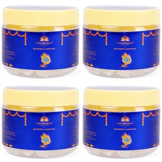 Manokamna Bhimseni Camphor Traditional Remedy with Spiritual Essence Strong Aroma for Healing and Puja (100gm Pack of 4) Manokamna Bhimseni Camphor Traditional Remedy with Spiritual Essence Strong Aroma for Healing and Puja (100gm Pack of 4)