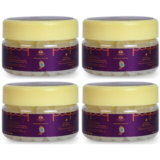 Manokamna Premium Camphor Tablets with Spiritual Essence Strong Aroma for Havan and Puja (25gm Pack of 4) Manokamna Premium Camphor Tablets with Spiritual Essence Strong Aroma for Havan and Puja (25gm Pack of 4)