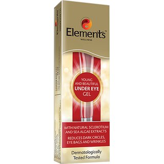 Element Wellnes Young Beautiful Under Eye Gel 15g (pack of 1) Element Wellnes Young Beautiful Under Eye Gel 15g (pack of 1)