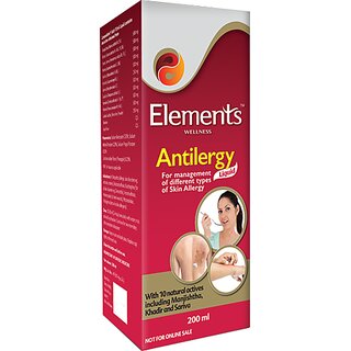                       Element Wellnes Antilergy Liquid 200ml (pack of 1)                                              