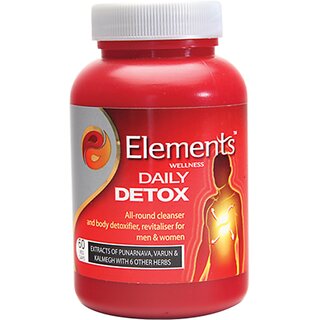                       Element Wellnes Daily Detox 60 Capsules (pack of 1)                                              