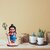 Tiny Shiny Baal Shiv JI Cute Littel Baal Shiv Idol Status Good Luck Murti for Home Temple Office Desk Car Dashboard