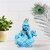Tiny Shiny Bal Gopal With Cow Murti Statue  For Home Pooja Living Room Decorative Items Car Deshboard Office