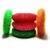 Plastic Scrubber Bartan Juna Plastic Juna LufaDish Wash and for Utensils | Assorted Colour  Pack of 6 || W34