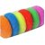 Plastic Scrubber Bartan Juna Plastic Juna LufaDish Wash and for Utensils | Assorted Colour  Pack of 6 || W34