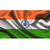 The Flag Shop Indian Outdoor Flag of Size 1.5 ft x 2.5 ft in 100% Polyester Knitted with oggle Rectangle Outdoor Flag