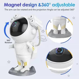 Astronaut Galaxy Projector night lamp Star Night Light Projector 360 Adjustable Night Lamp(23 cm, Multicolor)