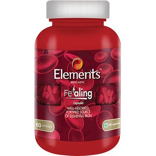                       Element Wellnes Fealing 60 Capsules (pack of 1)                                              