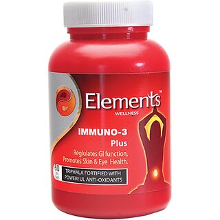 Element Wellnes Immuno-3 Plus 60 Capsules (pack of 1) Element Wellnes Immuno-3 Plus 60 Capsules (pack of 1)