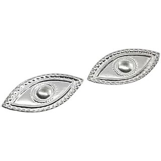 ASTRO-D Silver Eyes Pair for Religious Vastu healing purpose Red Book Remedy, (Silver, Silver) ASTRO-D Silver Eyes Pair for Religious Vastu healing purpose Red Book Remedy, (Silver, Silver)
