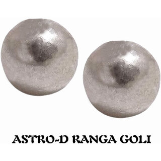 Astro 12mm Ranga goli Lead Ball for Lal Kitab Remedy, (Silver, Silver) Astro 12mm Ranga goli Lead Ball for Lal Kitab Remedy, (Silver, Silver)