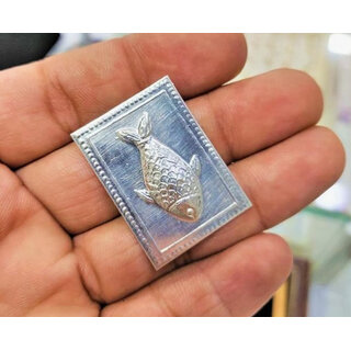 ASTRO-D Pure Silver Fish Show Piece for Prosperity.WT 1.2 GMS, Purity 97-99, (Silver, Silver) ASTRO-D Pure Silver Fish Show Piece for Prosperity.WT 1.2 GMS, Purity 97-99, (Silver, Silver)