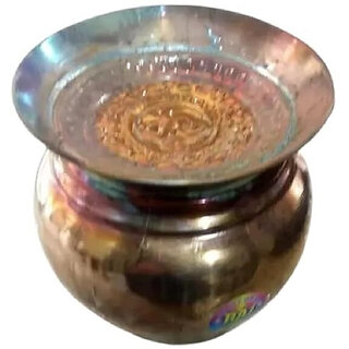 Astro TAAMBE KEE GADHAVEE MEIN 800GM MUNG SABUT DALL KALI KA TANKA LAGA HUA, (Gold, Brass) Astro TAAMBE KEE GADHAVEE MEIN 800GM MUNG SABUT DALL KALI KA TANKA LAGA HUA, (Gold, Brass)