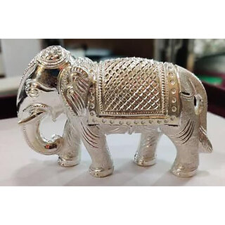 Astro-D, Silver Elephant, Hathi Idol for Pooja, Vastu and Rahu (50 gm), (Silver, Silver) Astro-D, Silver Elephant, Hathi Idol for Pooja, Vastu and Rahu (50 gm), (Silver, Silver)