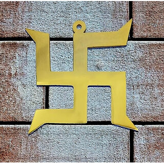 Astro-D Pure Brass Gold Hanging Trishakti Yantra, (Gold, Brass) Astro-D Pure Brass Gold Hanging Trishakti Yantra, (Gold, Brass)
