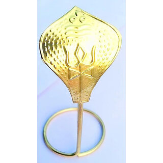 ASTRO-D 100 Pure Brass Shesh Naag Shivling Figurine., (Gold, Copper) ASTRO-D 100 Pure Brass Shesh Naag Shivling Figurine., (Gold, Copper)
