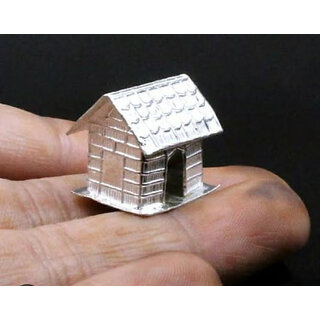 ASTRO-D Silver House/Hut/Ghar/jhopdi/for Vastu Shanti Puja 15 GM., (Green, Silver) ASTRO-D Silver House/Hut/Ghar/jhopdi/for Vastu Shanti Puja 15 GM., (Green, Silver)
