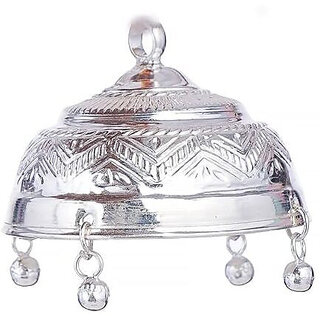 ASTRO-D White 999 pure Silver Chatar 2.5 inch 15 gm, (Silver, Silver) ASTRO-D White 999 pure Silver Chatar 2.5 inch 15 gm, (Silver, Silver)