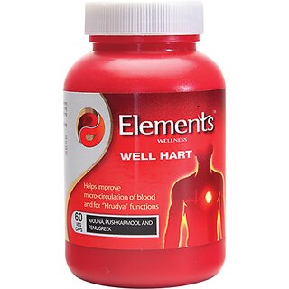 Element Wellnes Well Hart 60 Capsules (pack of 1) Element Wellnes Well Hart 60 Capsules (pack of 1)