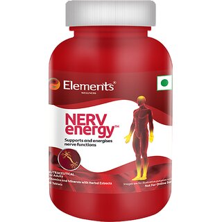 Element Wellnes Nerv energy 60Tablets (pack of 1) Element Wellnes Nerv energy 60Tablets (pack of 1)