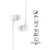 Digimate Jackbeat Wired Earphones with 3.5mm Jack, Tangle-Free Cable & In-Line Mic (DG-HF-1001, White)