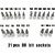 46 in 1 Pcs Tool Kit & Screwdriver Multi Purpose Combination Tool Case Precision Hand Tool Kit(46 Tools)