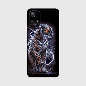 Yug Emporium REDMI NOTE 11T  3D BLACK LION, CRAFTING THE KING OF BEASTS (Mobile Back Cover, Black)