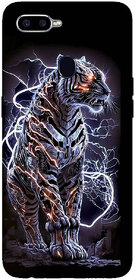 Yug Emporium OPPO F9, F9 PRO, A12 3D BLACK PANTHER  DESIGN PATTERN  THEME BACK SKIN STICKERS (Mobile Back Cover, Black)