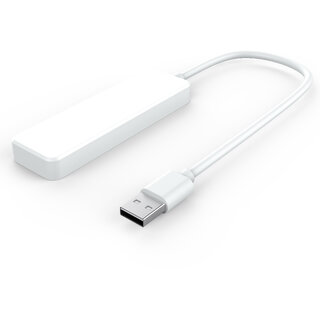 Usb 4 Port Hub (White) For Your Computers, Mobile Phones Etc...By Tinsley Usb 4 Port Hub (White) For Your Computers, Mobile Phones Etc...By Tinsley
