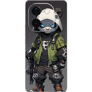                       Yug Emporium Back Skin Wrap For IQOO Z9s Pro 5G Premium Quality Full Coverage (Angry Panda) (Mobile Back Cover, Multicolor)                                              