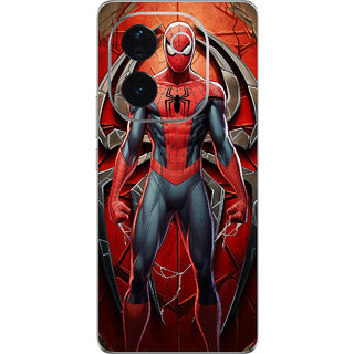                       Yug Emporium Back Skin Wrap For IQOO Z9s Pro 5G Premium Quality Full Coverage (Spider) (Mobile Back Cover, Multicolor)                                              