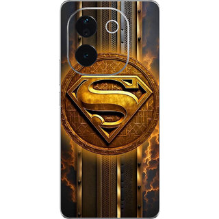 Yug Emporium Back Skin Wrap For IQOO Z9s Pro 5G Premium Quality Full Coverage (Superman) (Mobile Back Cover, Multicolor) Yug Emporium Back Skin Wrap For IQOO Z9s Pro 5G Premium Quality Full Coverage (Superman) (Mobile Back Cover, Multicolor)