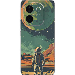                       Yug Emporium Back Skin Wrap For IQOO Z9s Pro 5G Premium Quality Full Coverage (Planet Man) (Mobile Back Cover, Multicolor)                                              