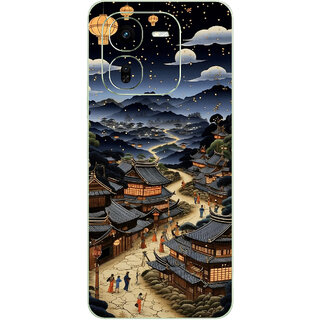                       Yug Emporium Back Skin Wrap For iQOO Z9X 5G Premium Quality Full Coverage (China Days) (Mobile Back Cover, Multicolor)                                              