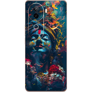                       Yug Emporium Back Skin Wrap For iQOO Z9s 5G Premium Quality Full Coverage ( Shri Krishna) (Mobile Back Cover, Multicolor)                                              