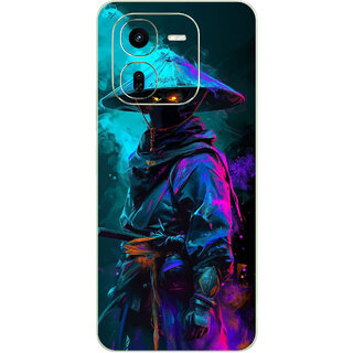                       Yug Emporium Back Skin Wrap For iQOO Z9X 5G Premium Quality Full Coverage (Angry Man) (Mobile Back Cover, Multicolor)                                              