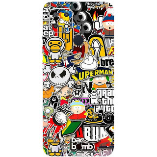 Yug Emporium OPPO A15 3D CARTOON DESIGN PATTERN CARTOON THEME BACK SKIN STICKERS. (Mobile Back Cover, Multicolor) Yug Emporium OPPO A15 3D CARTOON DESIGN PATTERN CARTOON THEME BACK SKIN STICKERS. (Mobile Back Cover, Multicolor)