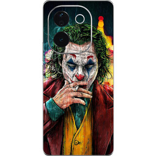                       Yug Emporium Back Skin Wrap For IQOO Z9s Pro 5G Premium Quality Full Coverage (Joker) (Mobile Back Cover, Multicolor)                                              