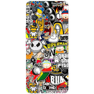 Yug Emporium VIVO V23 5G 3D CARTOON DESIGN PATTERN CARTOON THEME BACK SKIN STICKERS (Mobile Back Cover, Multicolor) Yug Emporium VIVO V23 5G 3D CARTOON DESIGN PATTERN CARTOON THEME BACK SKIN STICKERS (Mobile Back Cover, Multicolor)