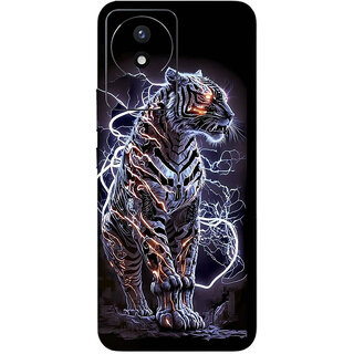 Yug Emporium Sticker For Vivo Y02T 5G Mobile Skin (3D Black Lion Theme Skin) (Mobile Back Cover, Black) Yug Emporium Sticker For Vivo Y02T 5G Mobile Skin (3D Black Lion Theme Skin) (Mobile Back Cover, Black)