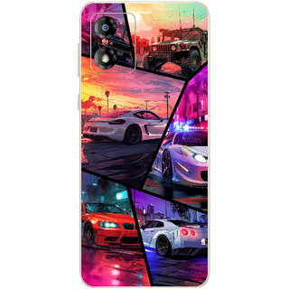 Yug Emporium Moto E13 Anime Car 3D Premium Theme Full Back & Side Coverage (Mobile Back Cover, Multicolor) Yug Emporium Moto E13 Anime Car 3D Premium Theme Full Back & Side Coverage (Mobile Back Cover, Multicolor)