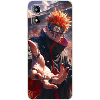                       Yug Emporium Moto E13 NAGATO Leather Premium Theme Full Back & Side Coverage (Mobile Back Cover, Multicolor)                                              